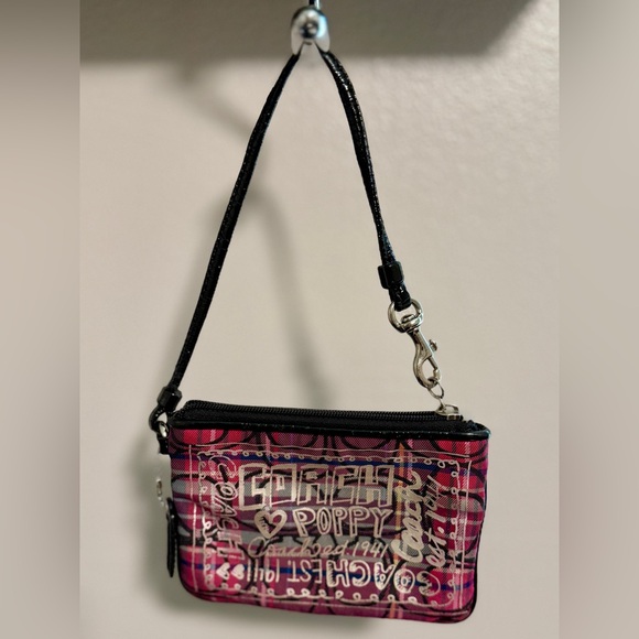 Coach Poppy Tarten Wristlet - Picture 1 of 5